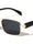 Temple Accent Thin Rim Fashion Rectangle Butterfly Wholesale Sunglasses