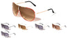 Texture Pattern Top Bar Aviators Wholesale Bulk Sunglasses