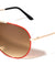 Texture Pattern Top Bar Aviators Wholesale Bulk Sunglasses