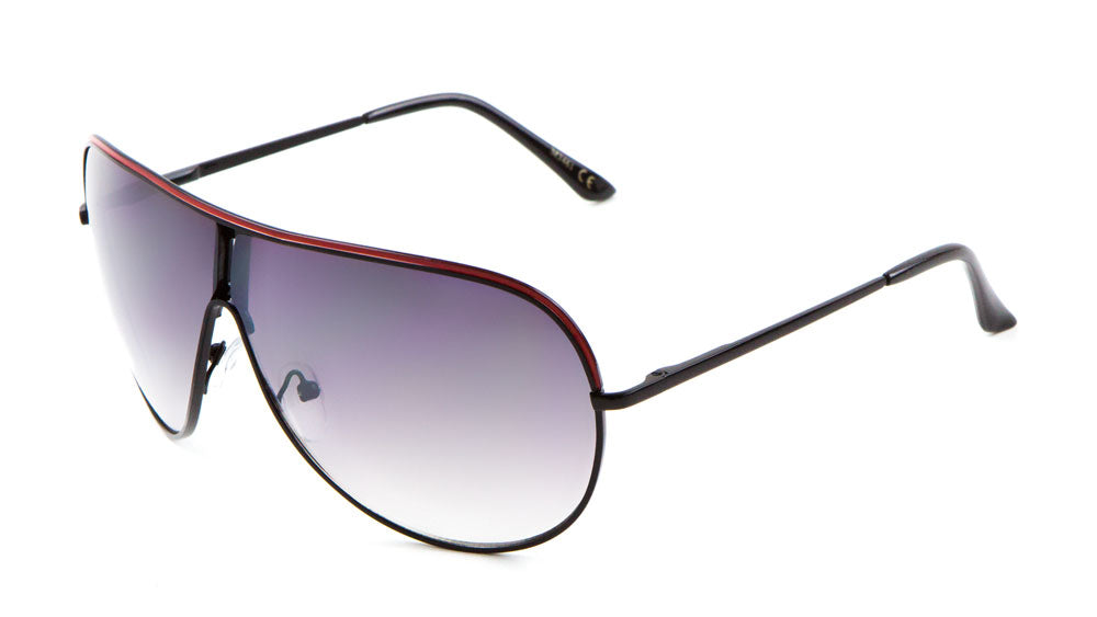 Large Lens Spring Hinge Aviators Wholesale Bulk Sunglasses