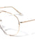 Rimless Spring Hinge Aviators Clear Lens Wholesale Bulk Glasses