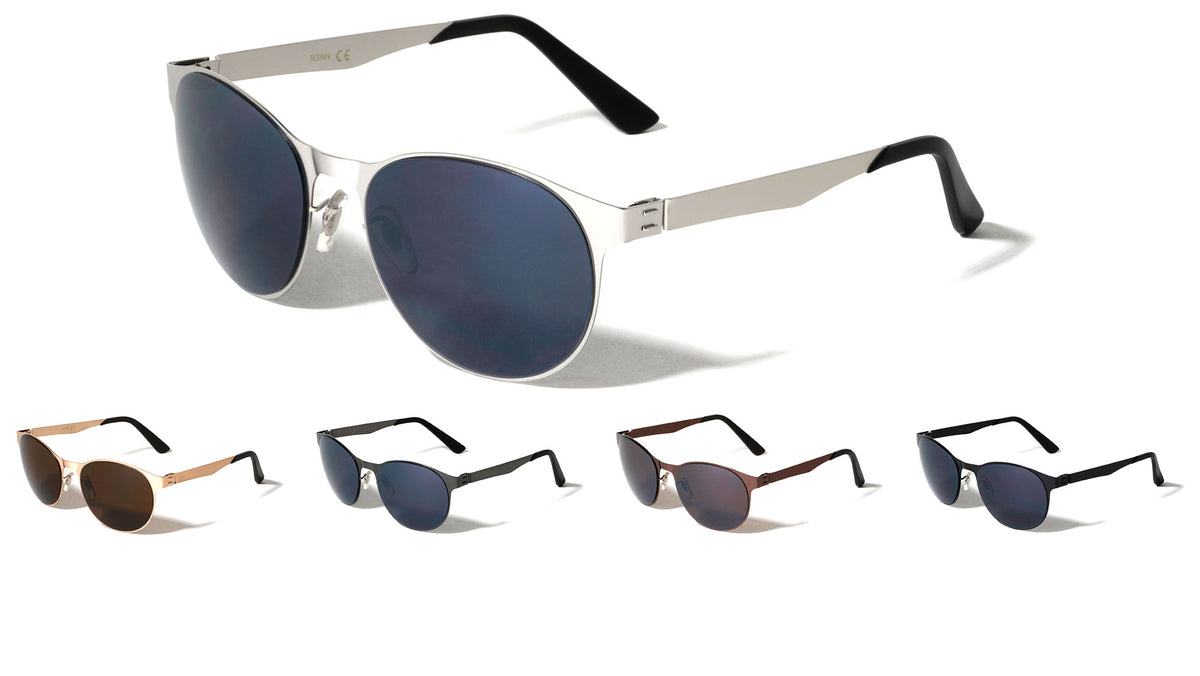 Flat Metal Classic Wholesale Bulk Sunglasses