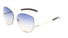 Thin Frame Butterfly Oceanic Color Wholesale Bulk Sunglasses