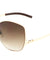 Thin Frame Butterfly Oceanic Color Wholesale Bulk Sunglasses