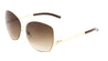 Thin Frame Butterfly Oceanic Color Wholesale Bulk Sunglasses