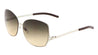 Thin Frame Butterfly Oceanic Color Wholesale Bulk Sunglasses
