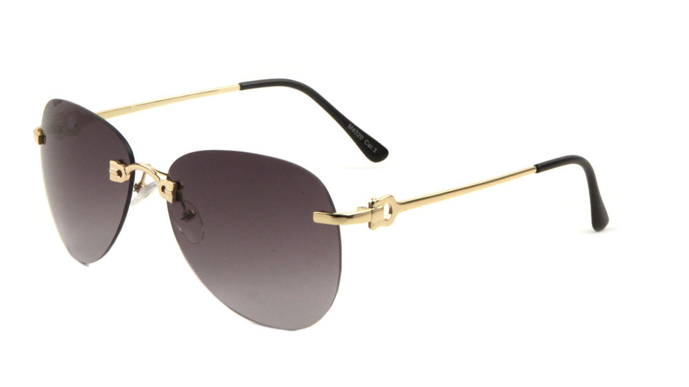 Rimless Butterfly Wholesale Bulk Sunglasses