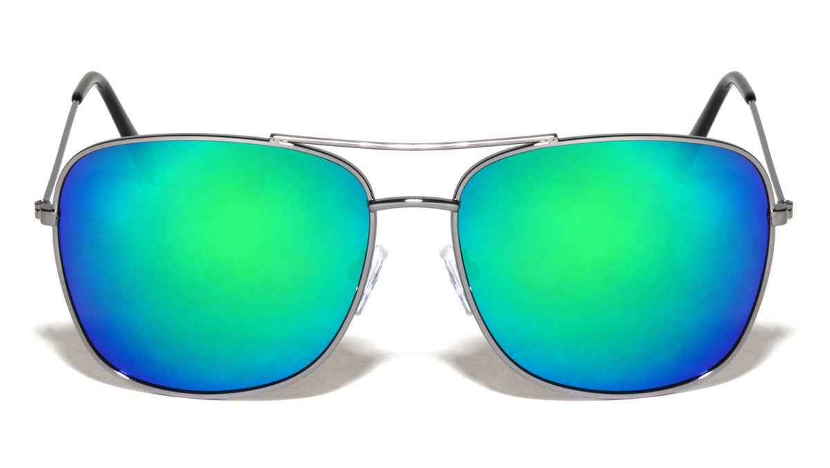 Color Mirror Aviators Wholesale Bulk Sunglasses