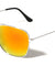 Color Mirror Aviators Wholesale Bulk Sunglasses