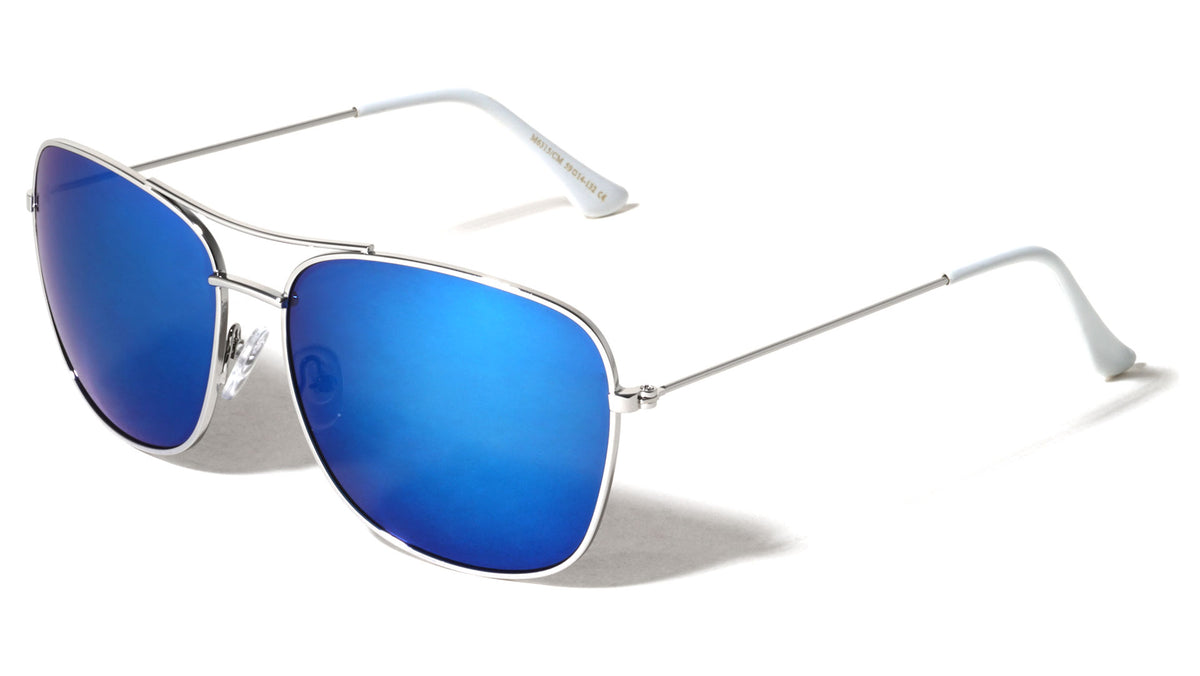 Color Mirror Aviators Wholesale Bulk Sunglasses