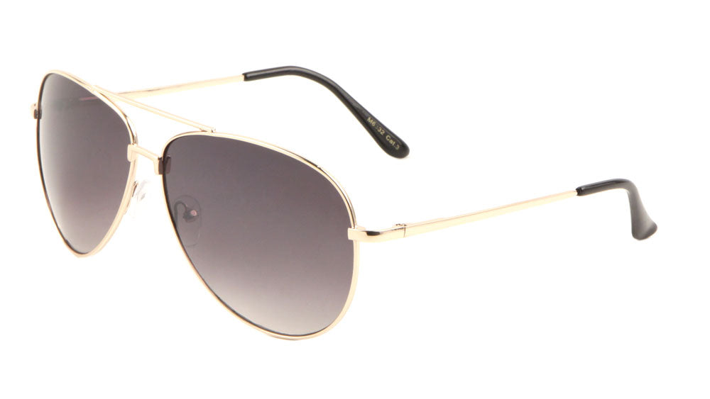 Spring Hinge Aviators Wholesale Bulk Sunglasses