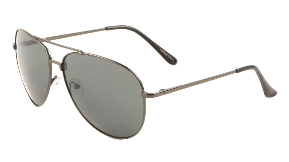 Spring Hinge Aviators Wholesale Bulk Sunglasses