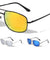 Rectangle Color Mirror Spring Hinge Aviators Bulk Sunglasses