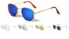 Butterfly Color Mirror Sunglasses Wholesale