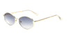Small Thin Metal Color Lens Sunglasses Wholesale