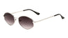 Small Thin Metal Color Lens Sunglasses Wholesale