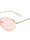 Small Thin Metal Color Lens Sunglasses Wholesale
