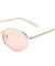 Small Thin Metal Color Lens Sunglasses Wholesale