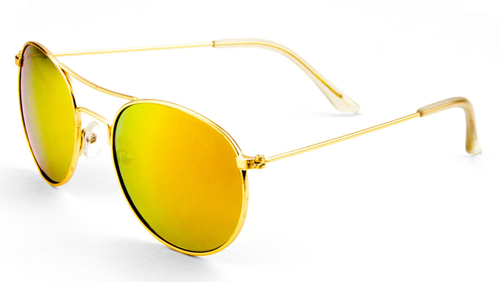 MICA Aviators Color Mirror Wholesale Bulk Sunglasses