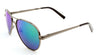 MICA Spring Hinge Aviators Color Mirror Wholesale Bulk Sunglasses