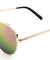 MICA Spring Hinge Aviators Color Mirror Wholesale Bulk Sunglasses