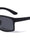 Polarized Premium Quality Black TR90 Lightweight Square Sports Wholesale Sunglasses (sold by 1/2 dozen per order)