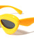 Inflated Oval Lens Lip Shape Wholesale Sunglasses