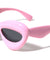 Inflated Oval Lens Lip Shape Wholesale Sunglasses