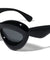 Inflated Oval Lens Lip Shape Wholesale Sunglasses