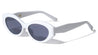 Geometric Frame Oval Lens Retro Cat Eye Wholesale Sunglasses