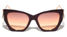 Arrow Green Red Hinge Color Geometric Cat Eye Wholesale Sunglasses