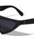 Futuristic Flat Top Triangular Fashion Cat Eye Wholesale Sunglasses