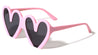 Cut Bottom Heart Shaped Wholesale Sunglasses