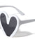 Cut Bottom Heart Shaped Wholesale Sunglasses