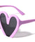 Cut Bottom Heart Shaped Wholesale Sunglasses