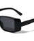 Barrel Edge Shield Fashion Retro Rectangle Wholesale Sunglasses