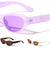 Frost Crystal Color Retro Fashion Cat Eye Wholesale Sunglasses