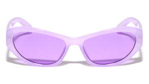 Frost Crystal Color Retro Fashion Cat Eye Wholesale Sunglasses