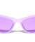 Frost Crystal Color Retro Fashion Cat Eye Wholesale Sunglasses