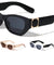 Octagon Temple Accent Fashion Geometric Cat Eye Wholesale Sunglasses