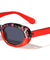 Crystal Color Retro Fashion Oval Wholesale Sunglasses