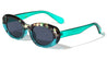 Crystal Color Retro Fashion Oval Wholesale Sunglasses