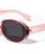 Curved Side Lens Fashion Oval Wholesale Sunglasses