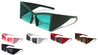 Triangular Temple Bottom Rimless Lens Oversized Fashion Geometric Wholesale Sunglasses