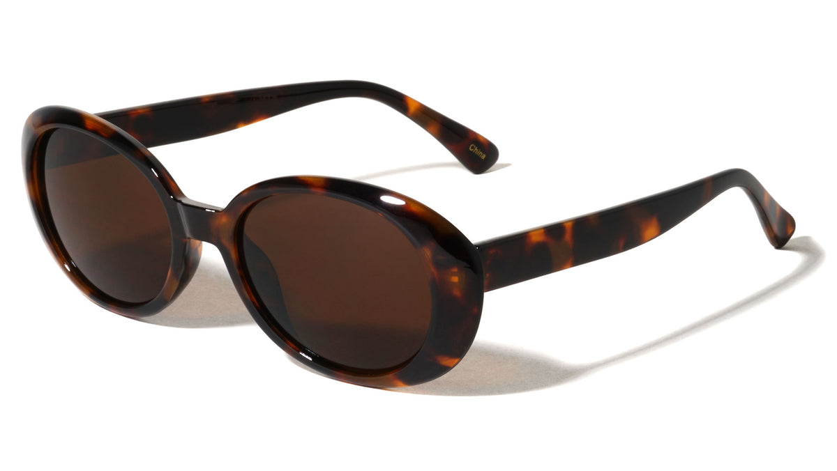 Oversized Retro Fashion Oval Wholesale Sunglasses