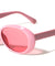 Oversized Retro Fashion Oval Wholesale Sunglasses