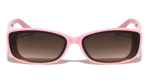 Arrow Gold Hinge Accent Fashion Squared Butterfly Wholesale Sunglasses