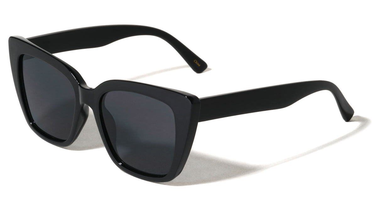 Oversized Fashion Squared Cat Eye Wholesale Sunglasses