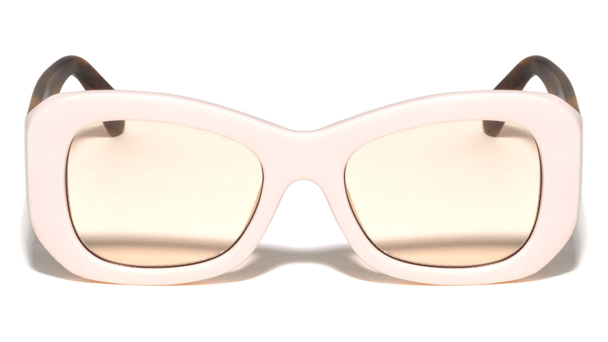 Wide Temple Oversized Fashion Butterfly Wholesale Sunglasses