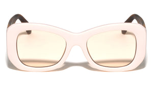 Wide Temple Oversized Fashion Butterfly Wholesale Sunglasses